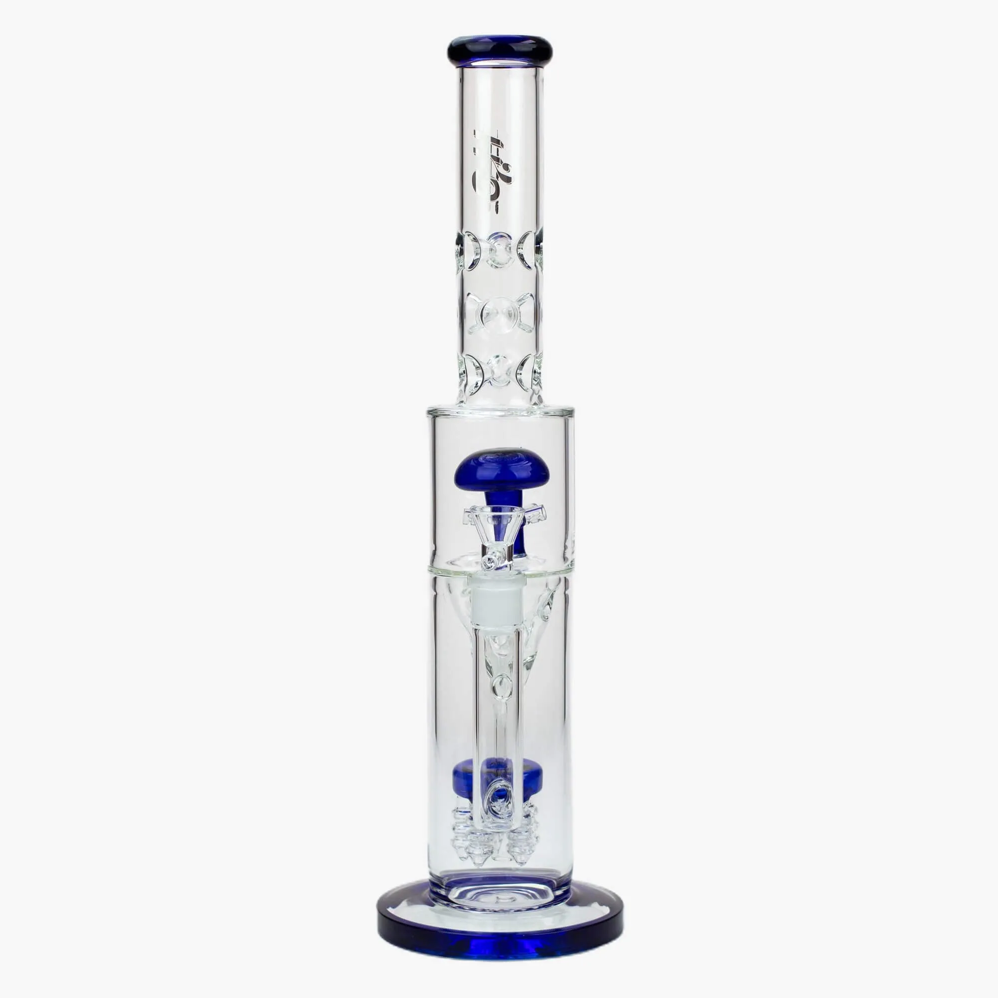 17" H2O Funnel Glass Percolator Bong