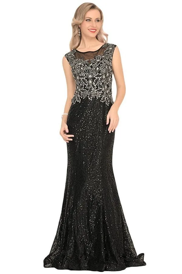 2024 Scoop Prom Dresses Mermaid Sequins With PE6NSN4Q