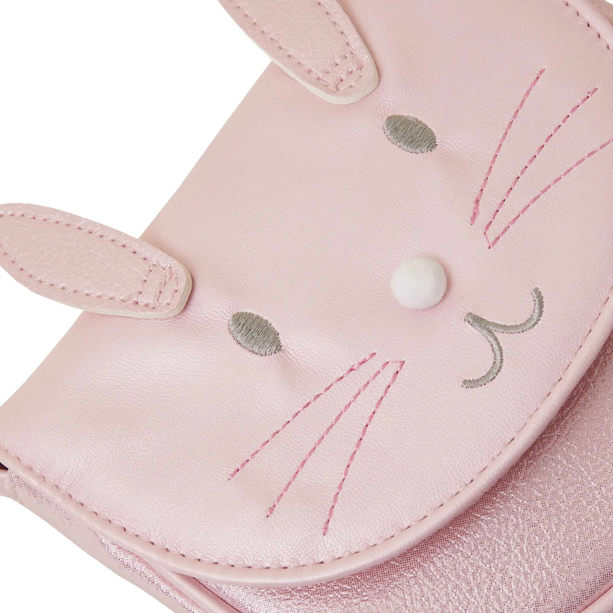 Accessorize London Pink Bunny Cross Body Bag