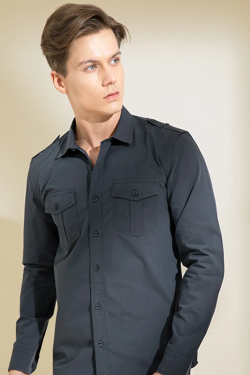 Adroit Ash Grey Shirt