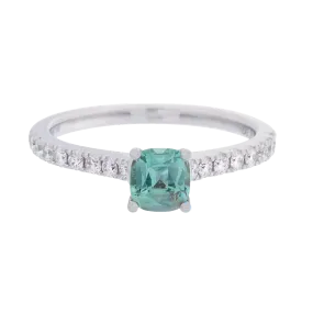 AGL Certified Cushion Cut Alexandrite Ring