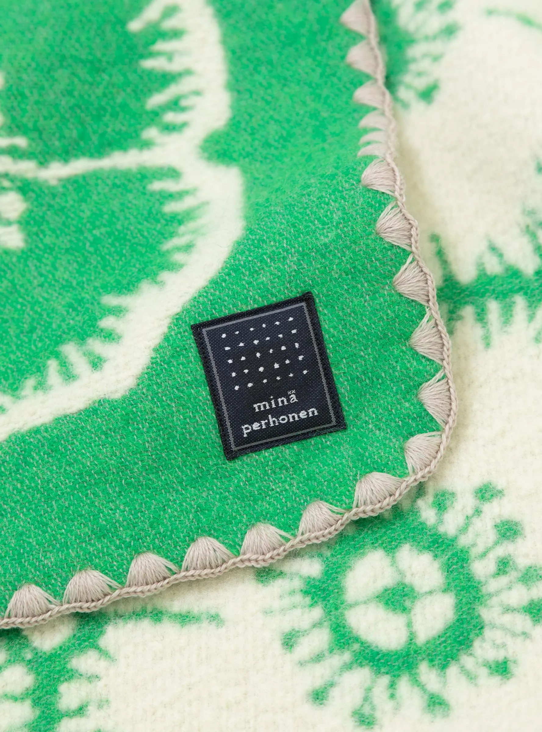 Anemone Blanket Small Green