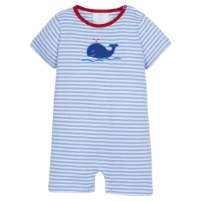 Applique Romper - Whale