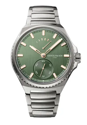 Arnold & Son Longitude Titanium Fern Green