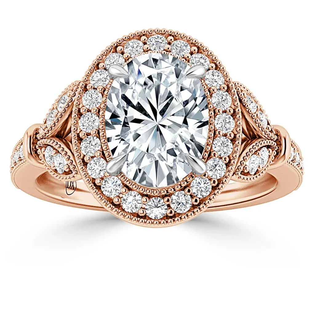 Audrey - 18ct Rose Gold - Oval