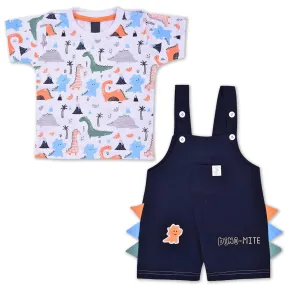 Baby Boys T-shirt and Dungaree