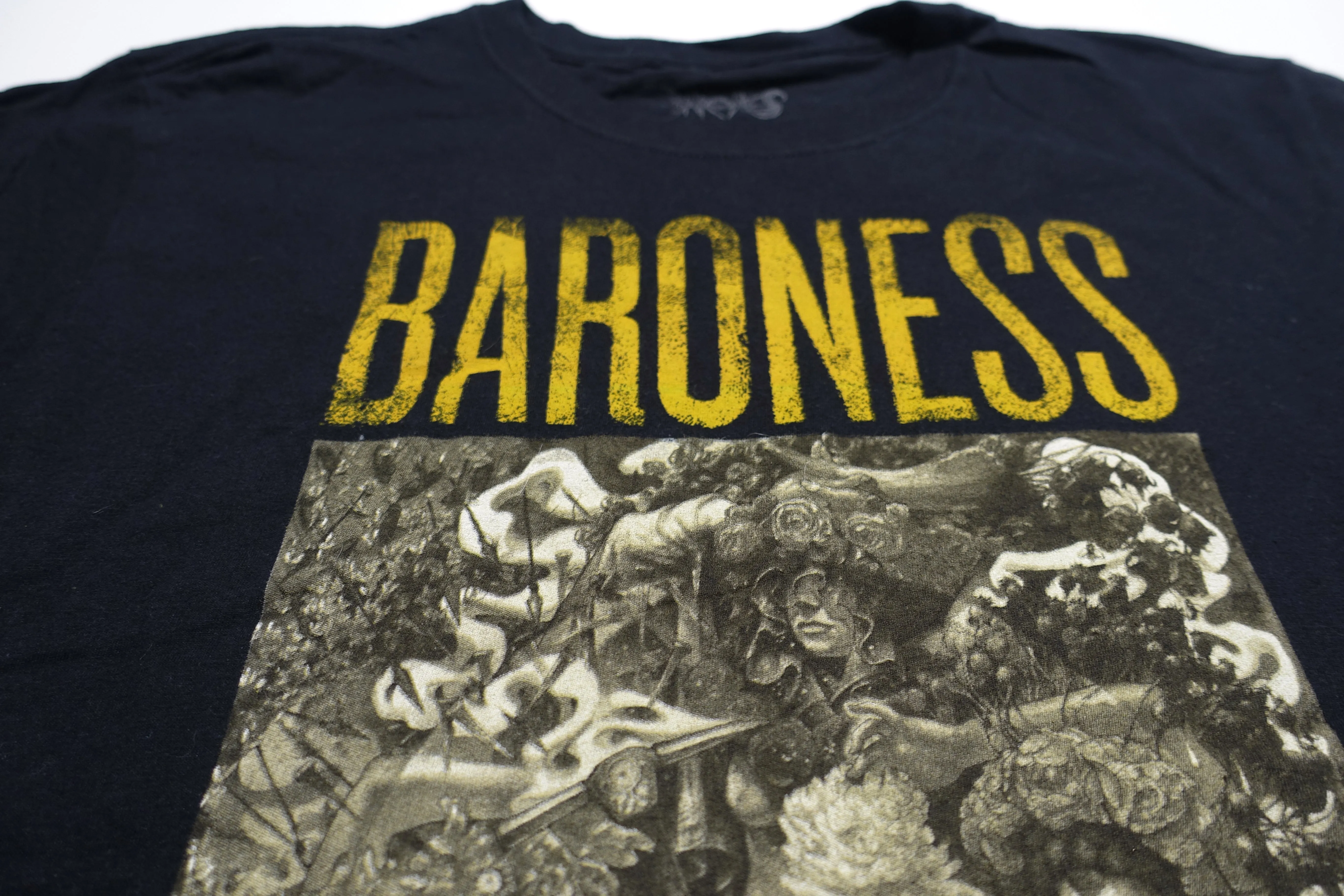 Baroness – Gold & Grey Album 2019 Tour Shirt Size Large