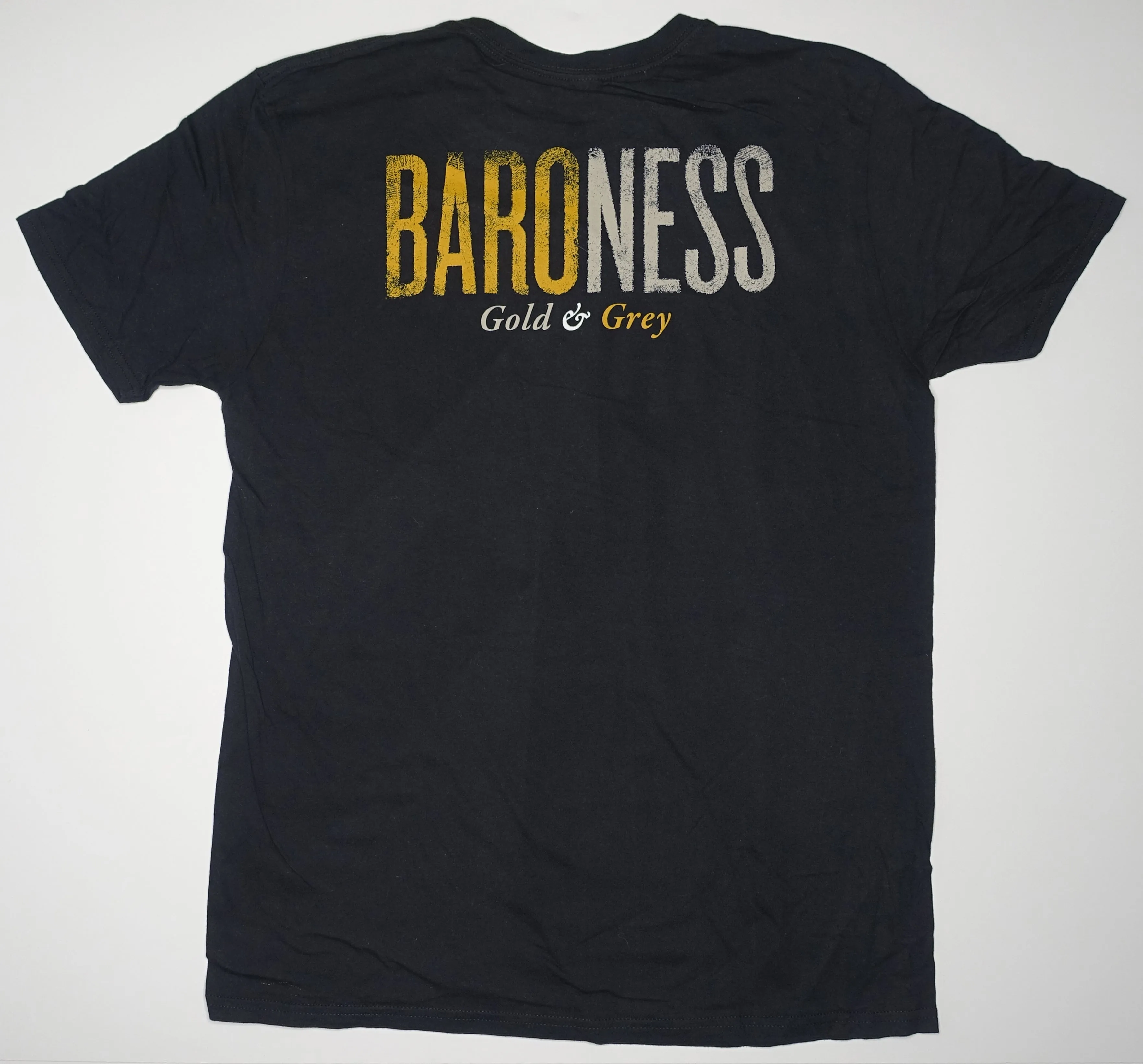 Baroness – Gold & Grey Album 2019 Tour Shirt Size Large