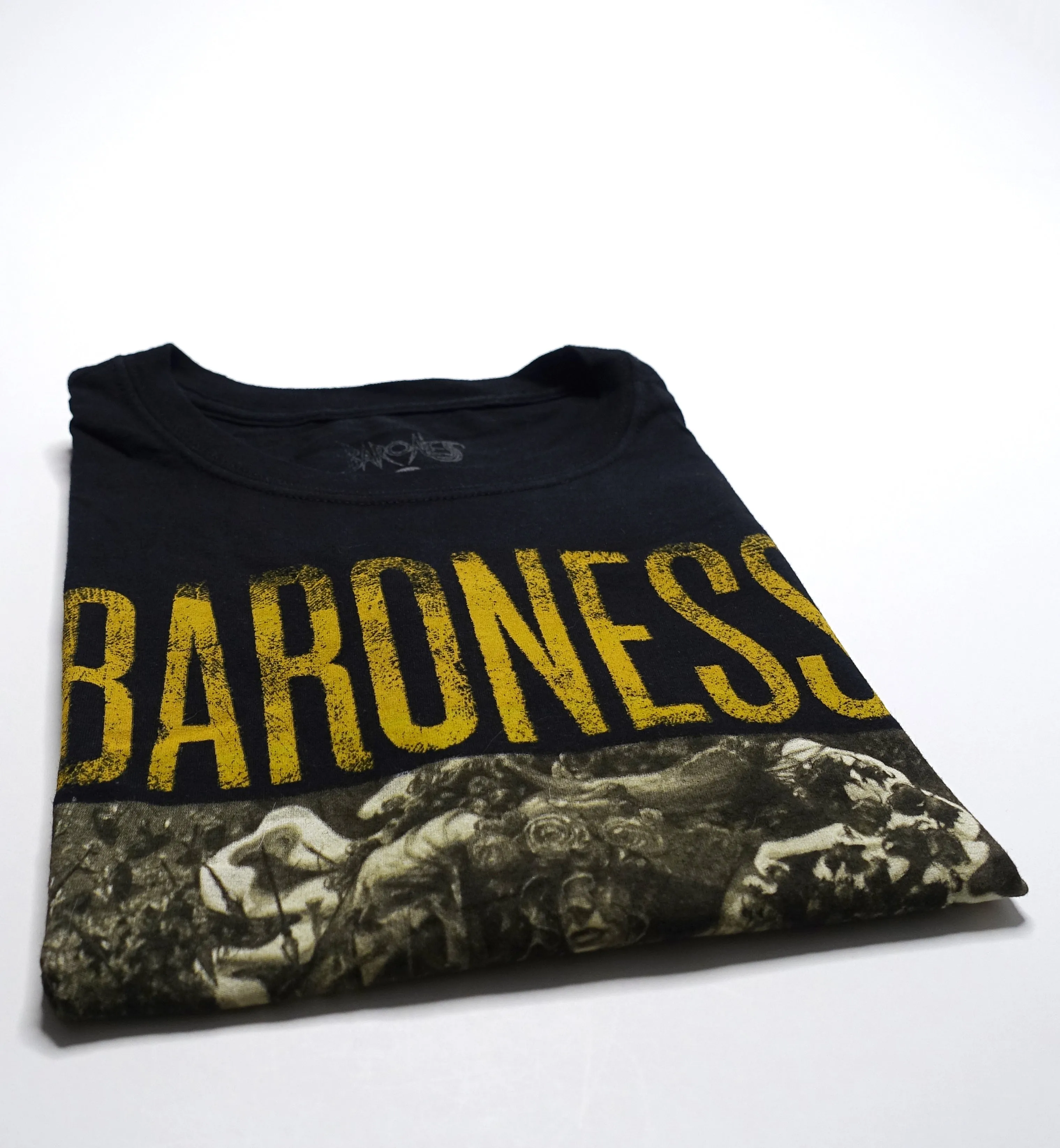 Baroness – Gold & Grey Album 2019 Tour Shirt Size Large