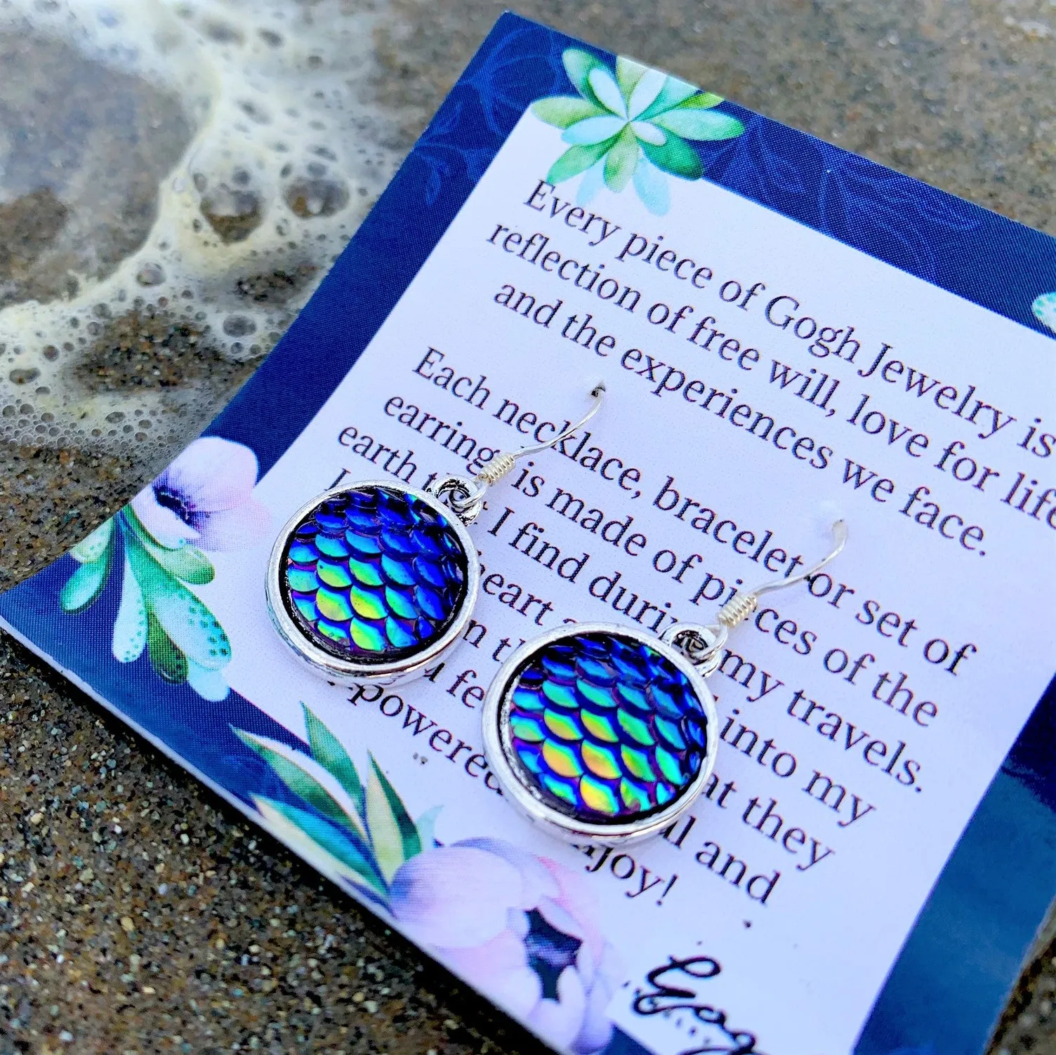 Be a Mermaid and Make Waves Earrings