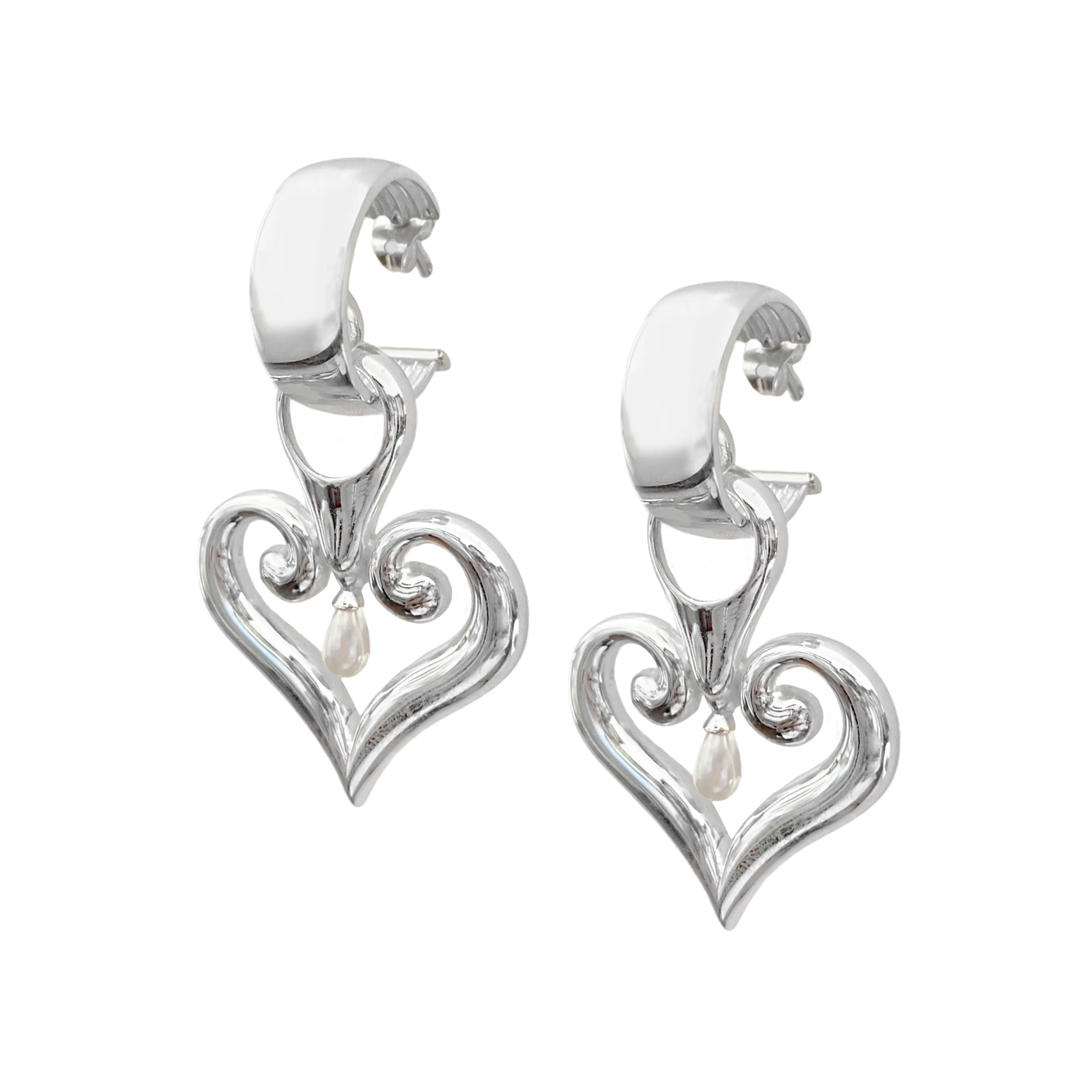 BELLA Silver Earrings