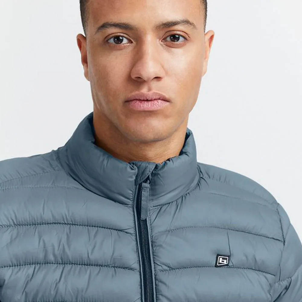 Blend Puffer Jacket - Bluestone