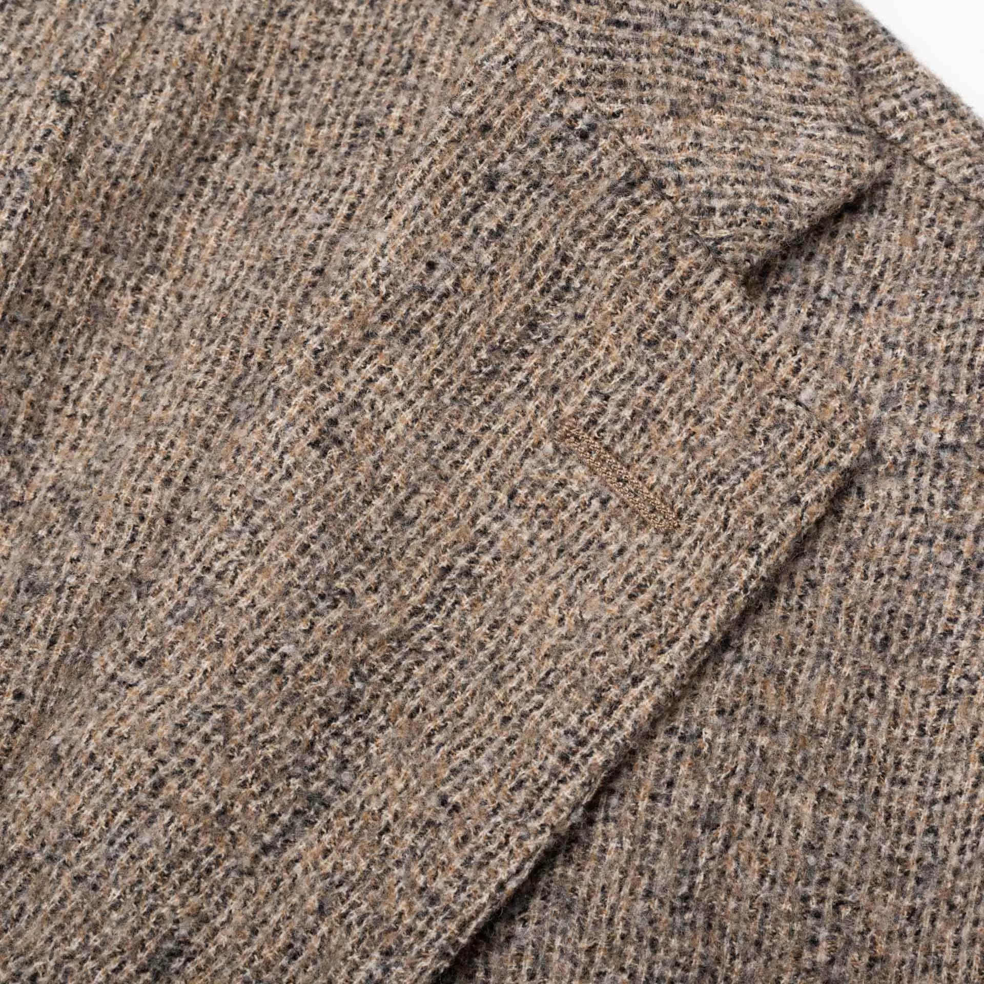 BOGLIOLI Milano "68" Khaki Tweed Wool Unconstructed Jacket EU 50 NEW US 40