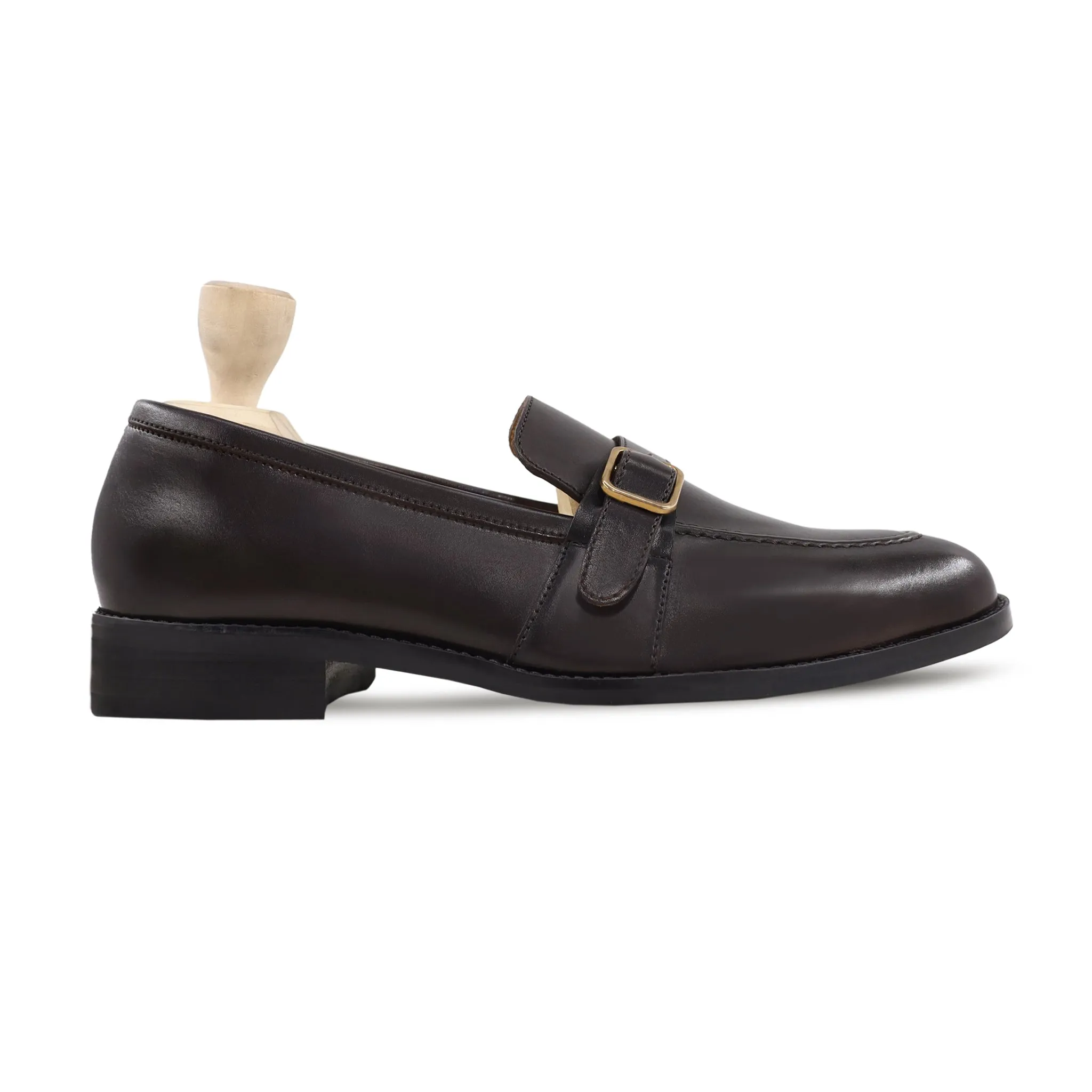 Brixton - Men's Dark Brown Calf Leather Loafer