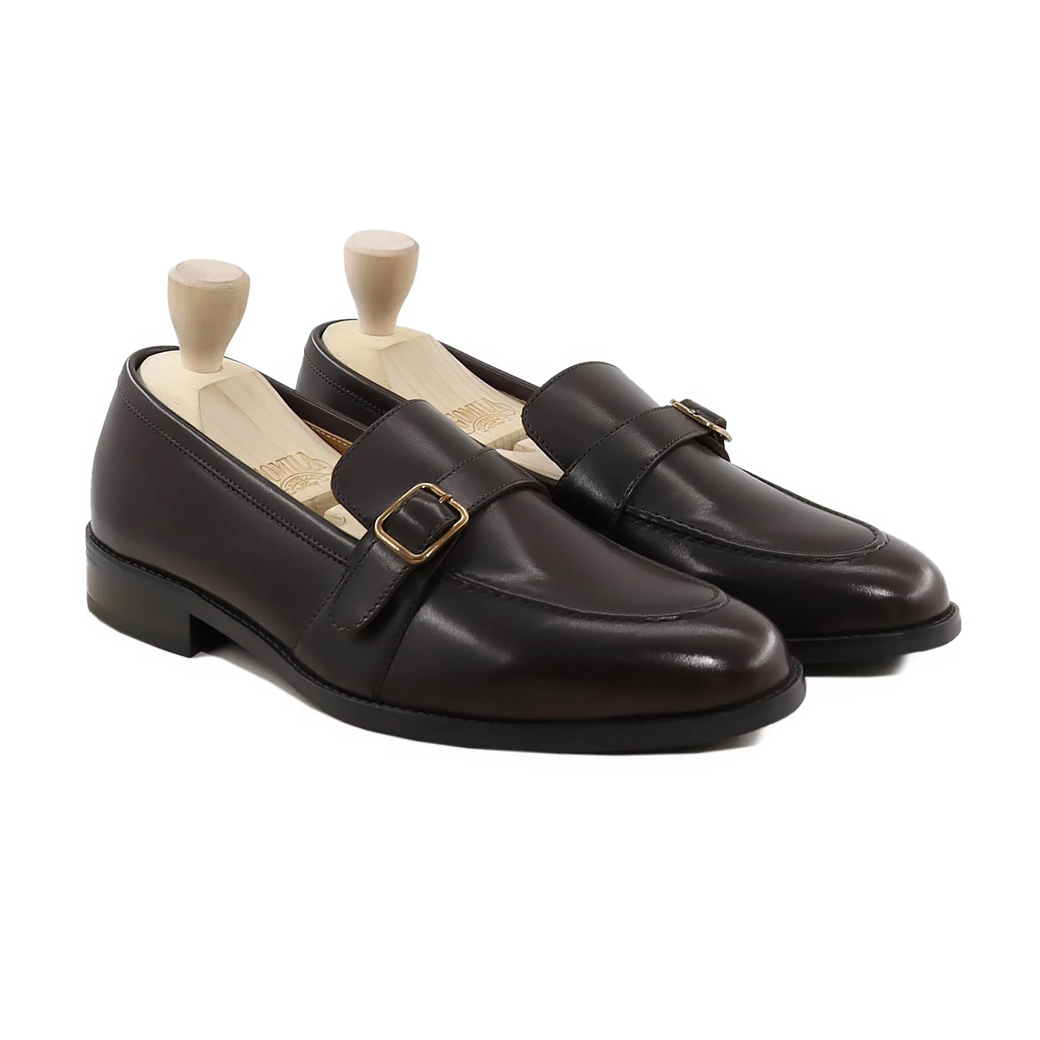 Brixton - Men's Dark Brown Calf Leather Loafer