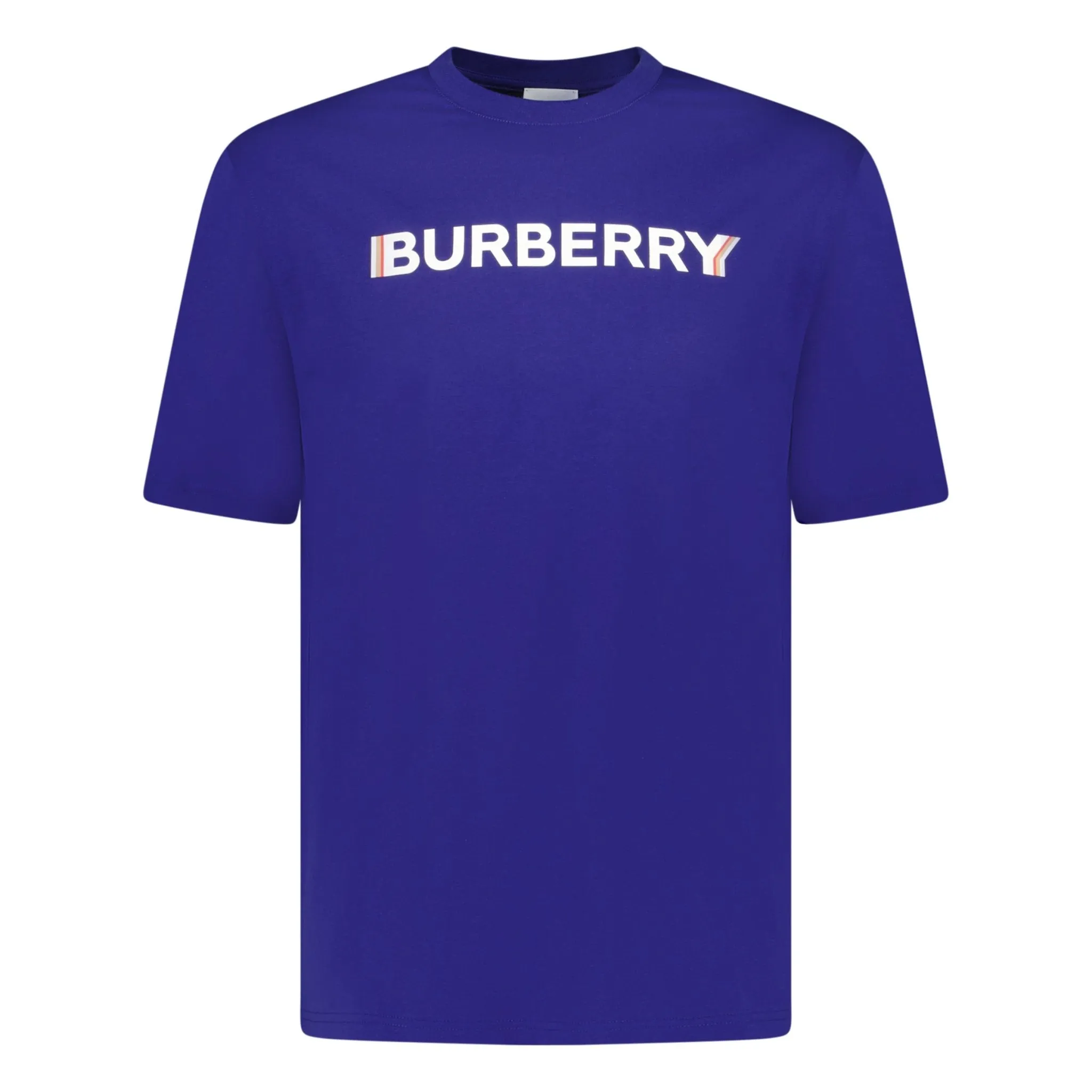 BURBERRY LOGO PRINT T-SHIRT BLUE