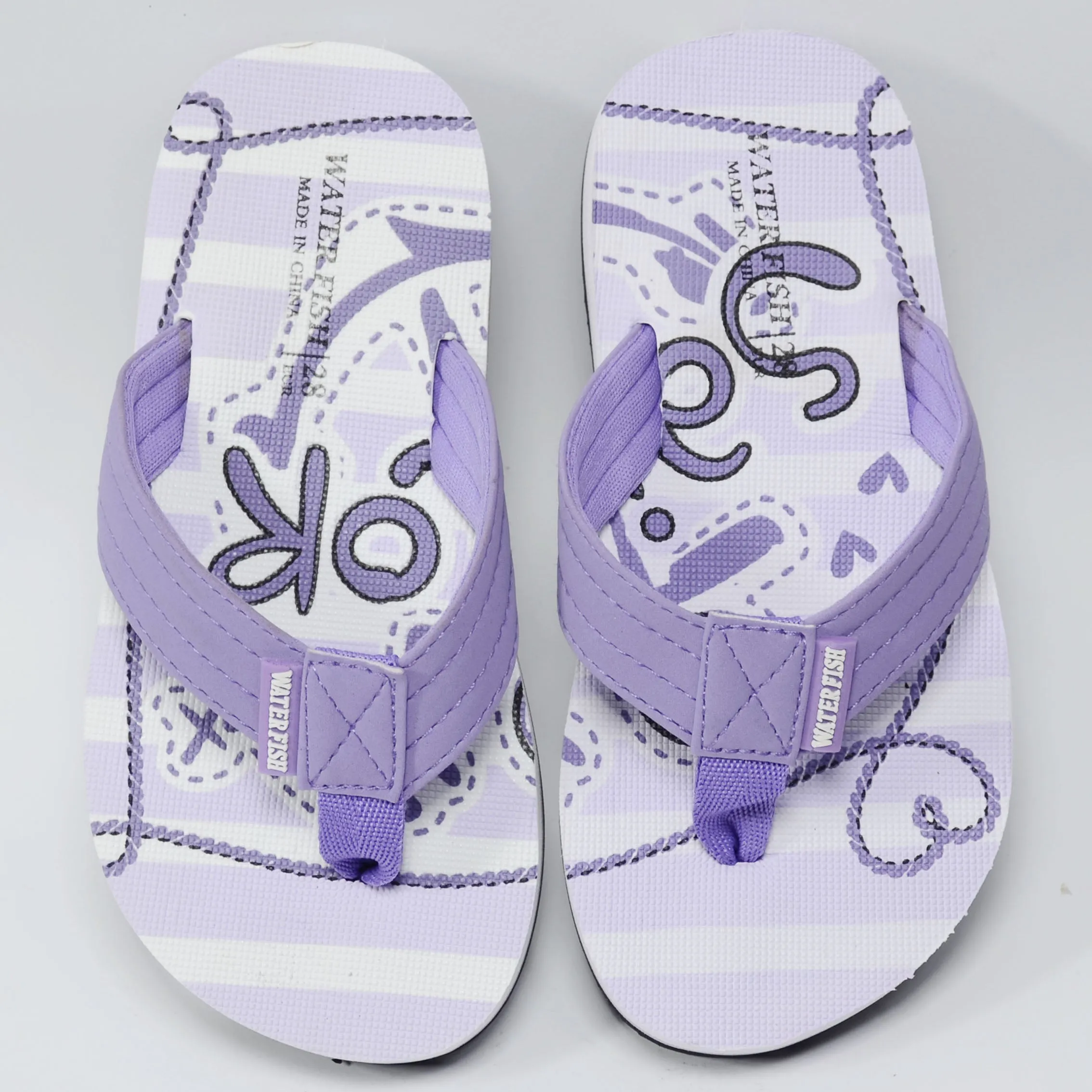 C1625A W-Mark Everyone's Choice Non Slip Sky Purple Flip Flop