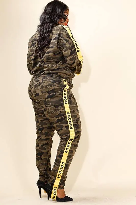 Camo Sweatsuit Set