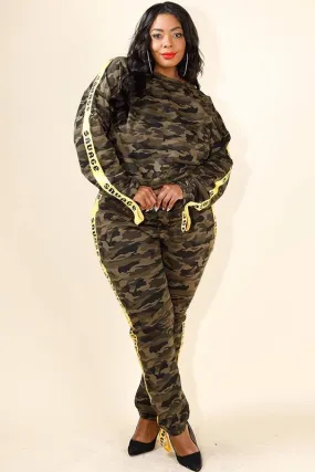 Camo Sweatsuit Set