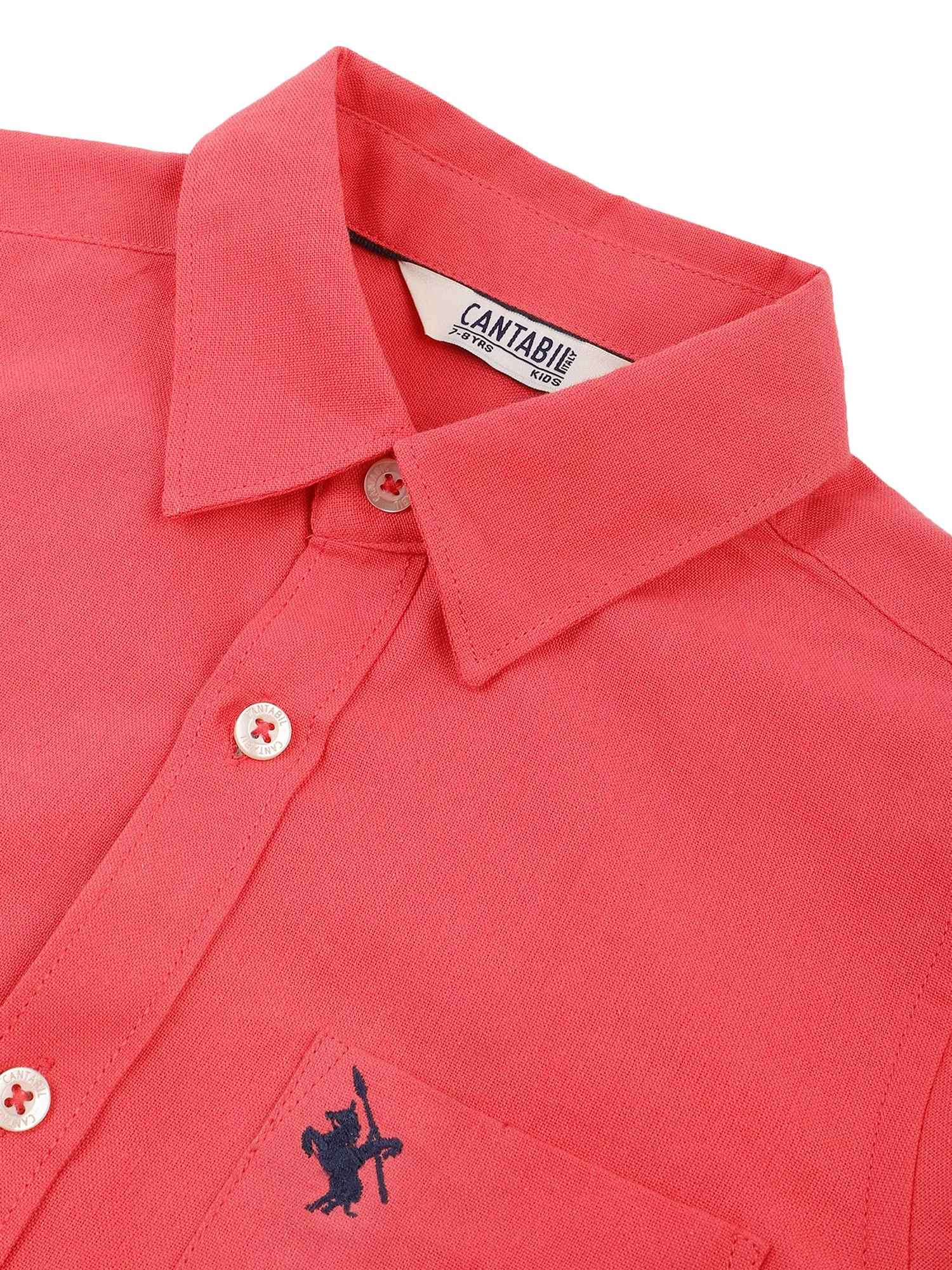 Cantabil Boys Coral Shirt