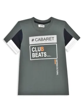 Cantabil Boy's Green T-Shirt