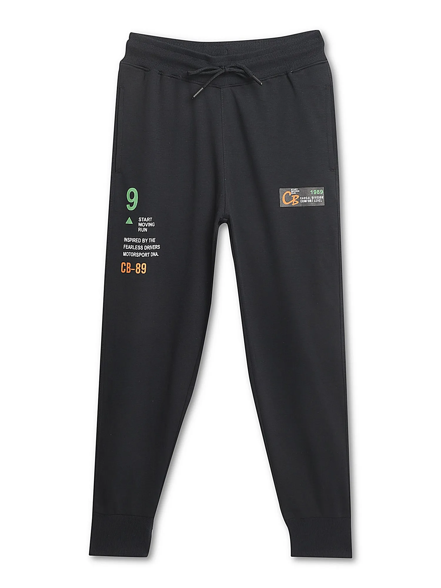 Cantabil Boys Navy Blue Track Pant