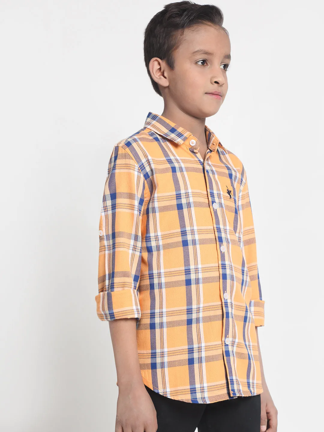 Cantabil Boys Orange Shirt