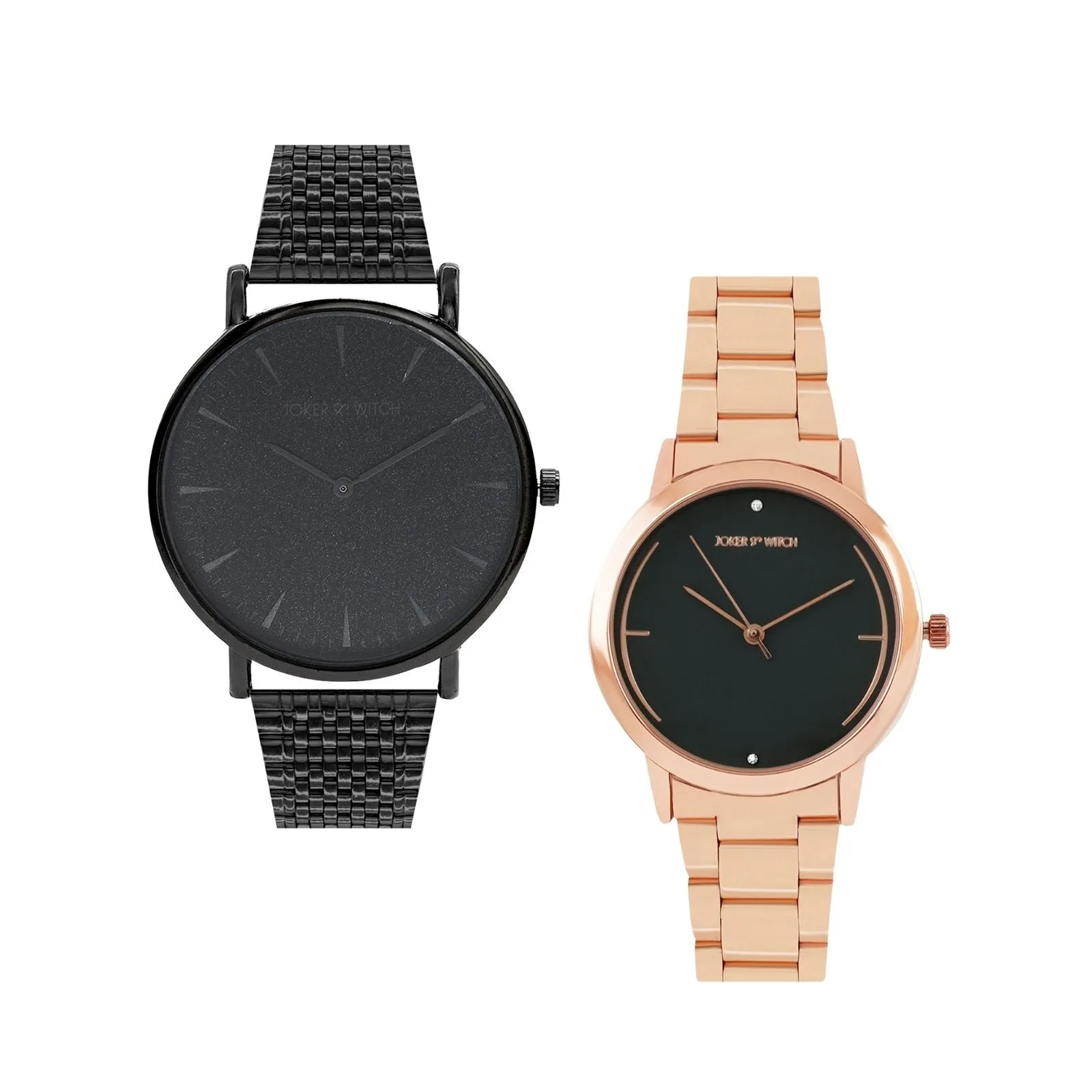 Caramel & Popcorn Couple Watches