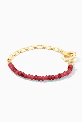 Charlotte Garnet Gemstone Bracelet | Health