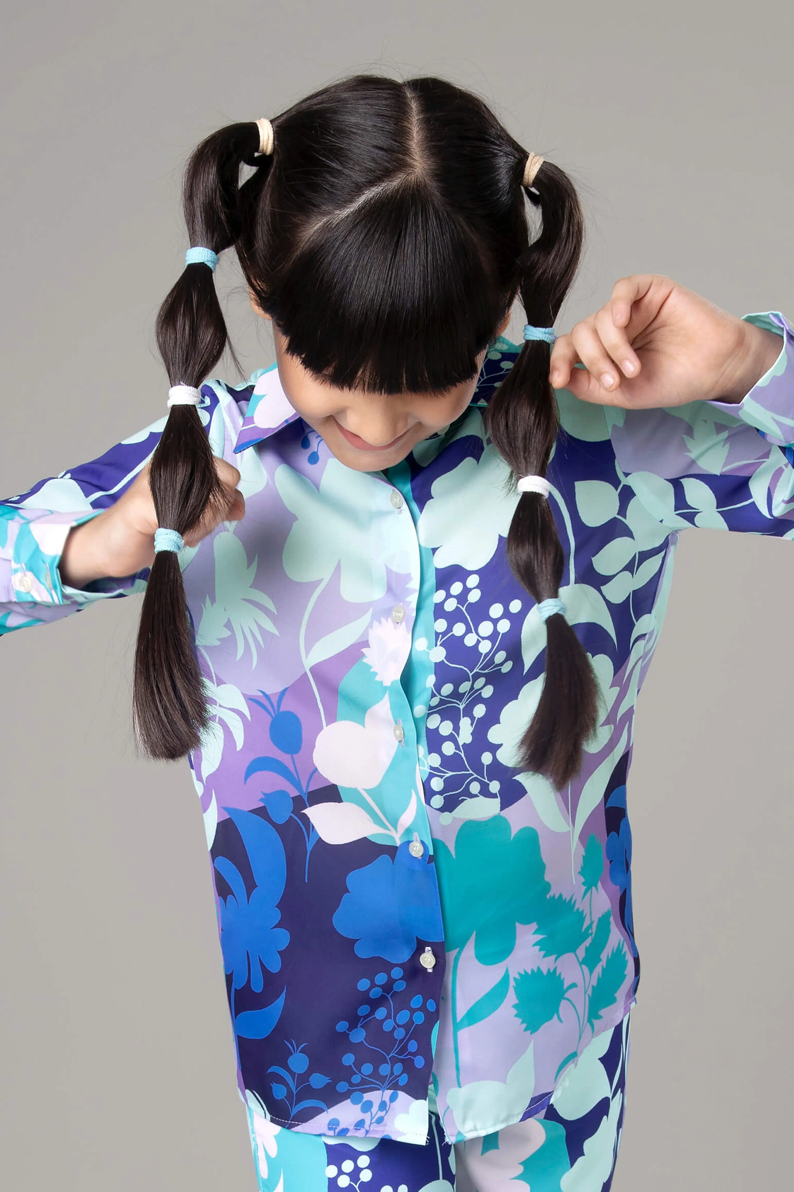 Charming Floral Shirt For Girls