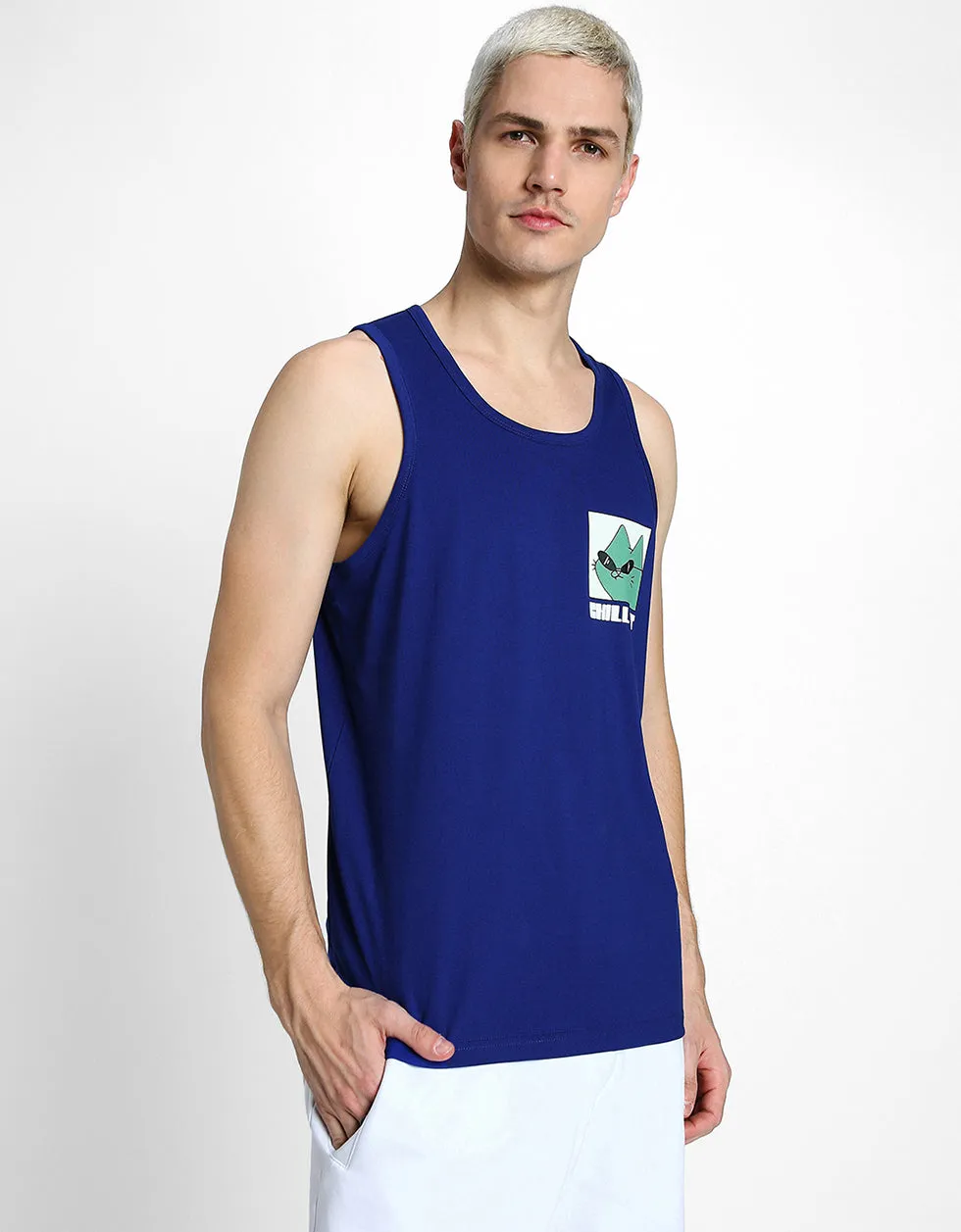 Chillout Blue Gym  Vest