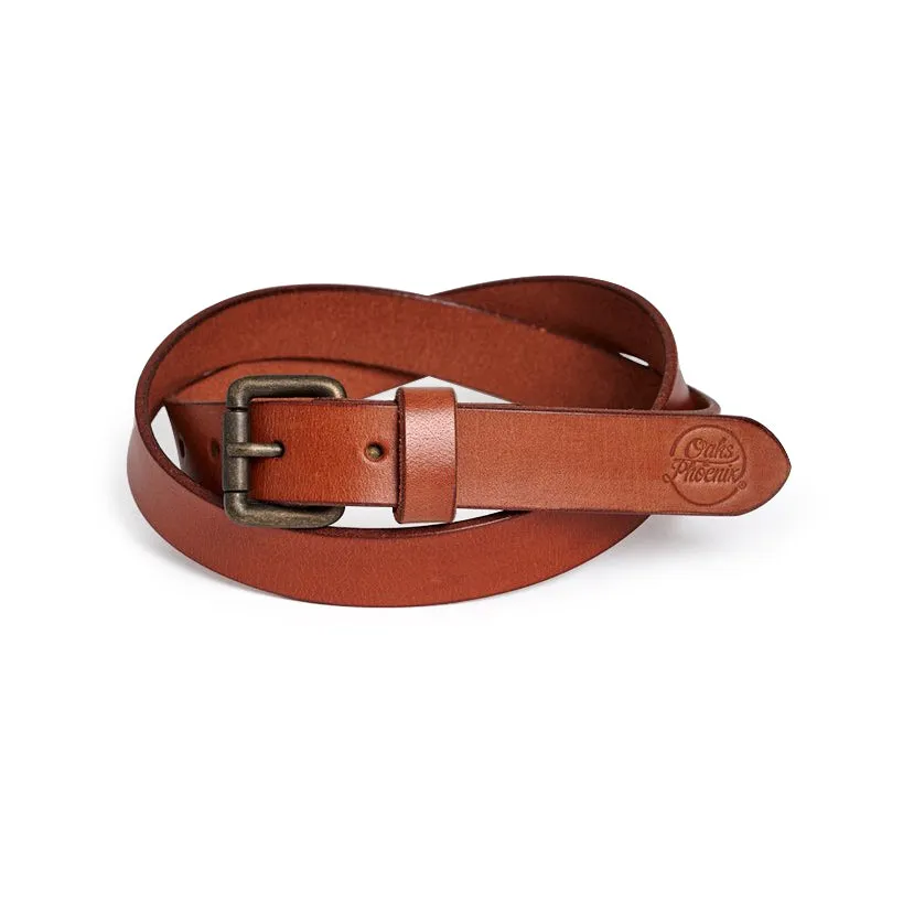 Daily Belt - Sirup Brown / Antique Brass (24 mm)