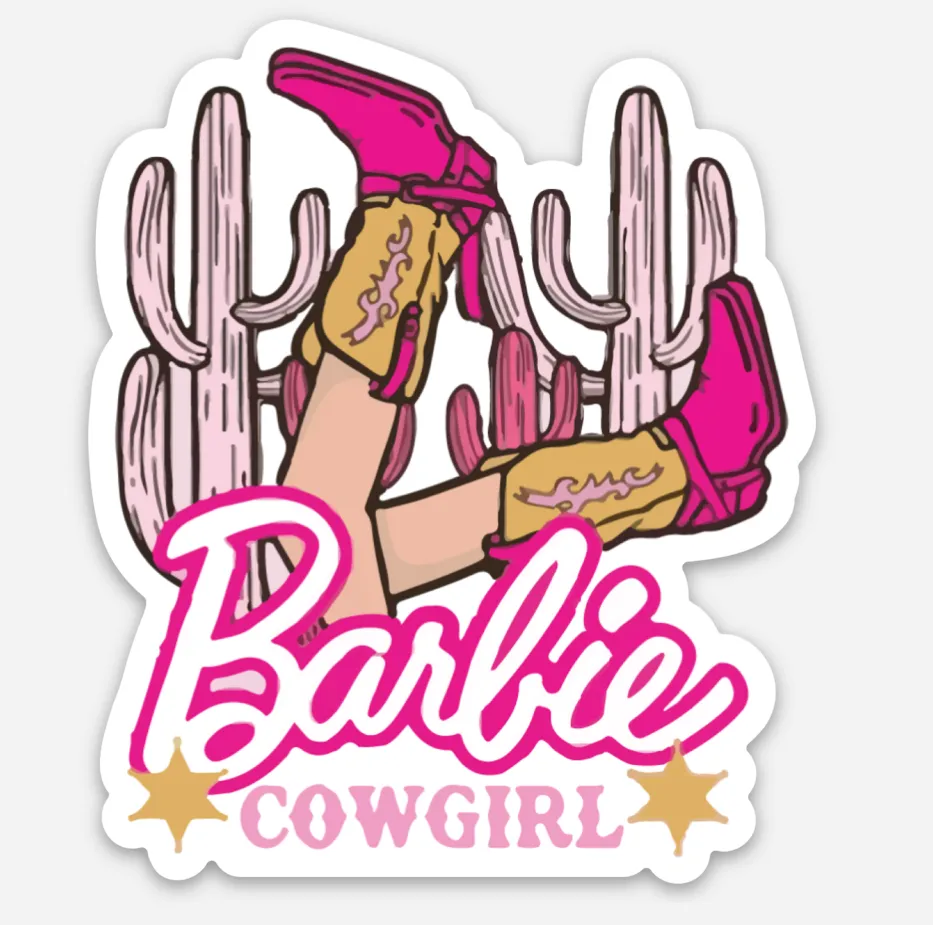 Desert Barbie Sticker