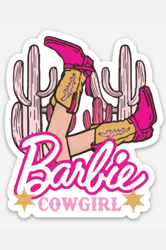 Desert Barbie Sticker