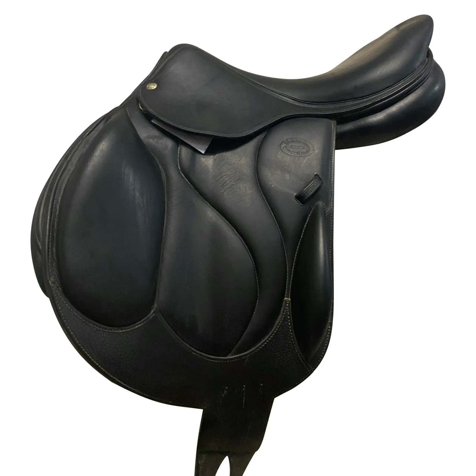 Devoucoux 2010 Chiberta Monoflap Saddle in Black - 17.5 - 1 Flap