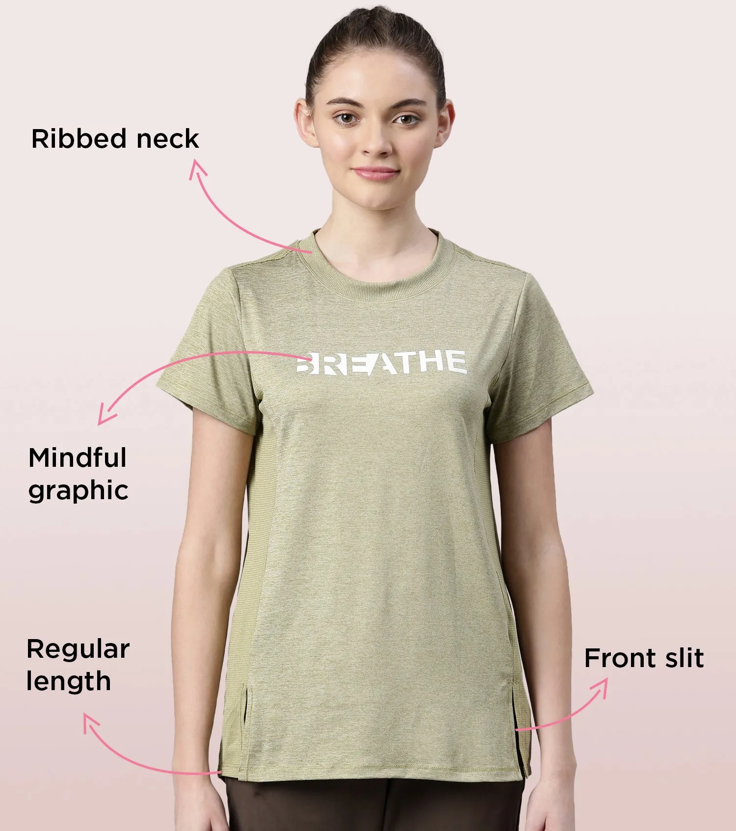 Dry Fit Breathe Tee | Dry Fit Crew Neck Activewear Tee