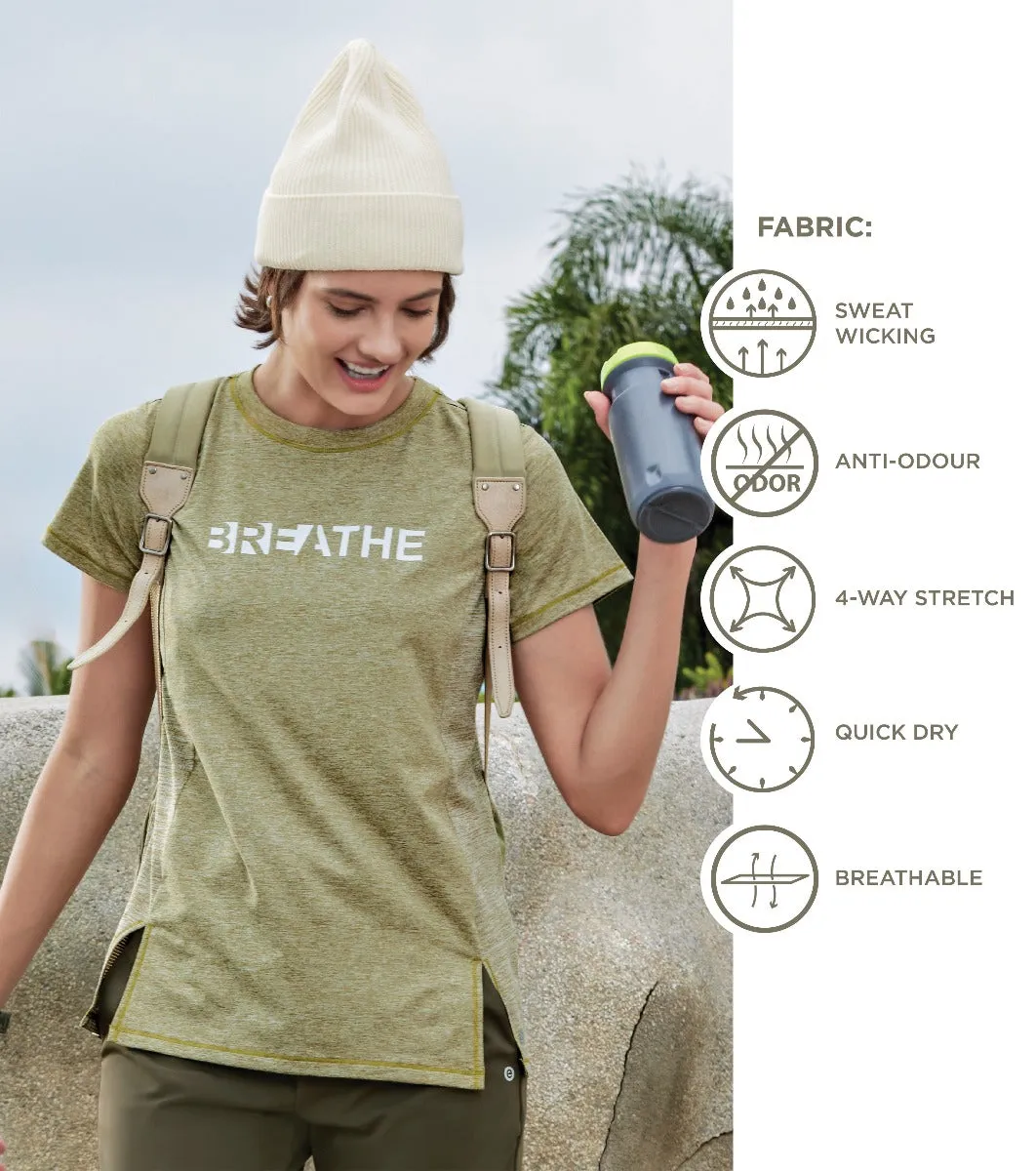 Dry Fit Breathe Tee | Dry Fit Crew Neck Activewear Tee