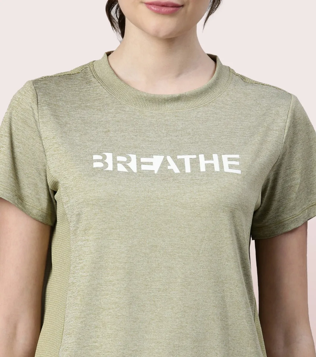 Dry Fit Breathe Tee | Dry Fit Crew Neck Activewear Tee