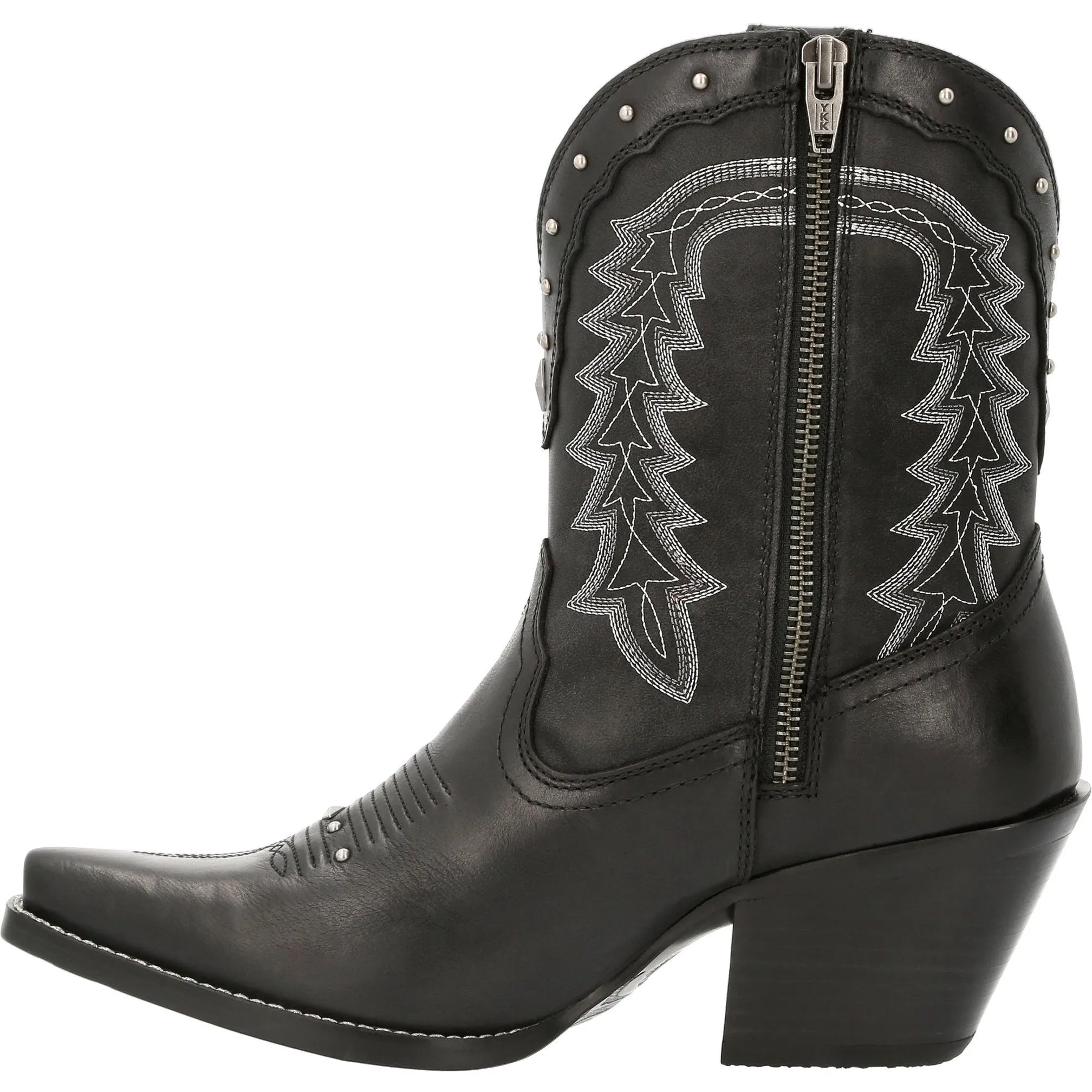 Durango Women's Crush 8" Soft Toe Zipper Bootie Western Boot- DRD0432