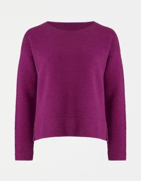 Elk - Neiu Ottoman Sweater Magenta