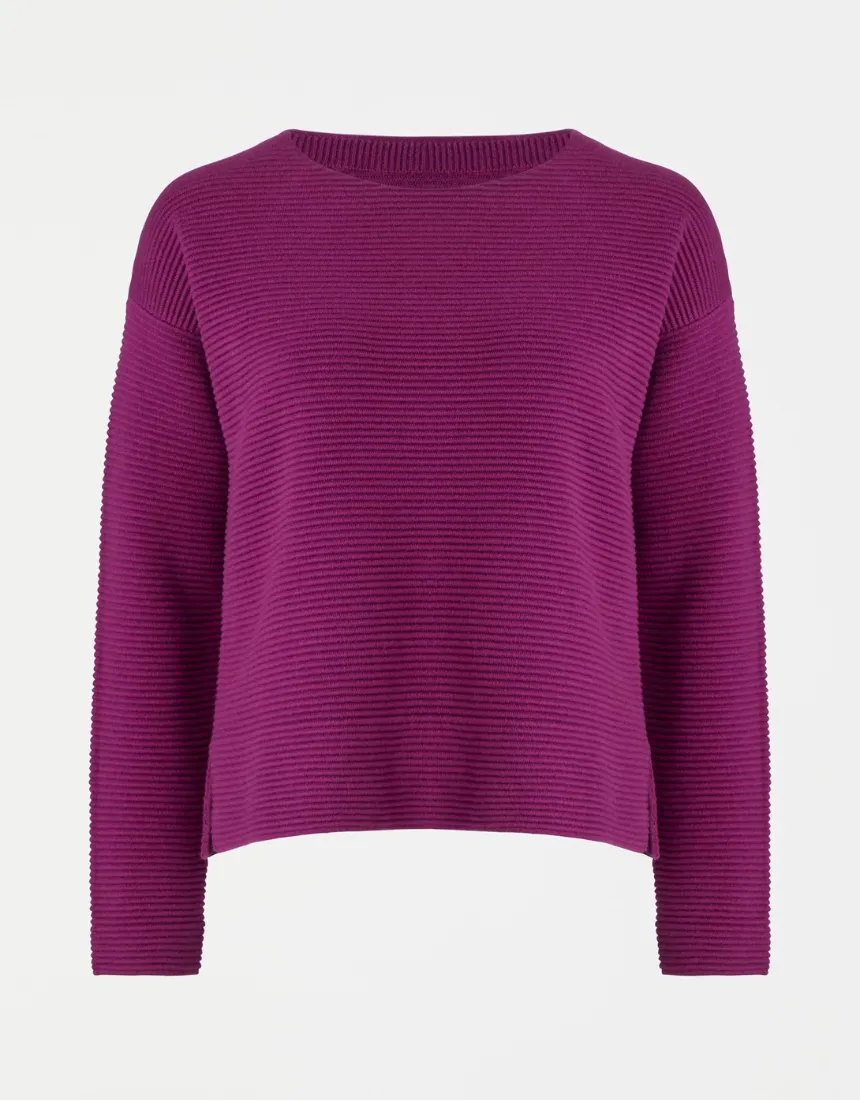 Elk - Neiu Ottoman Sweater Magenta