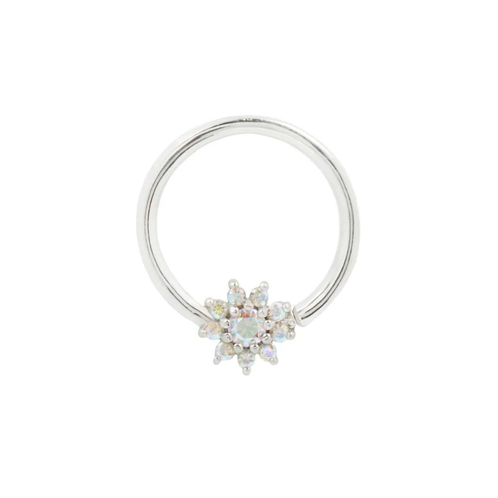 Eloise Mercury Mist Topaz Seamless Ring