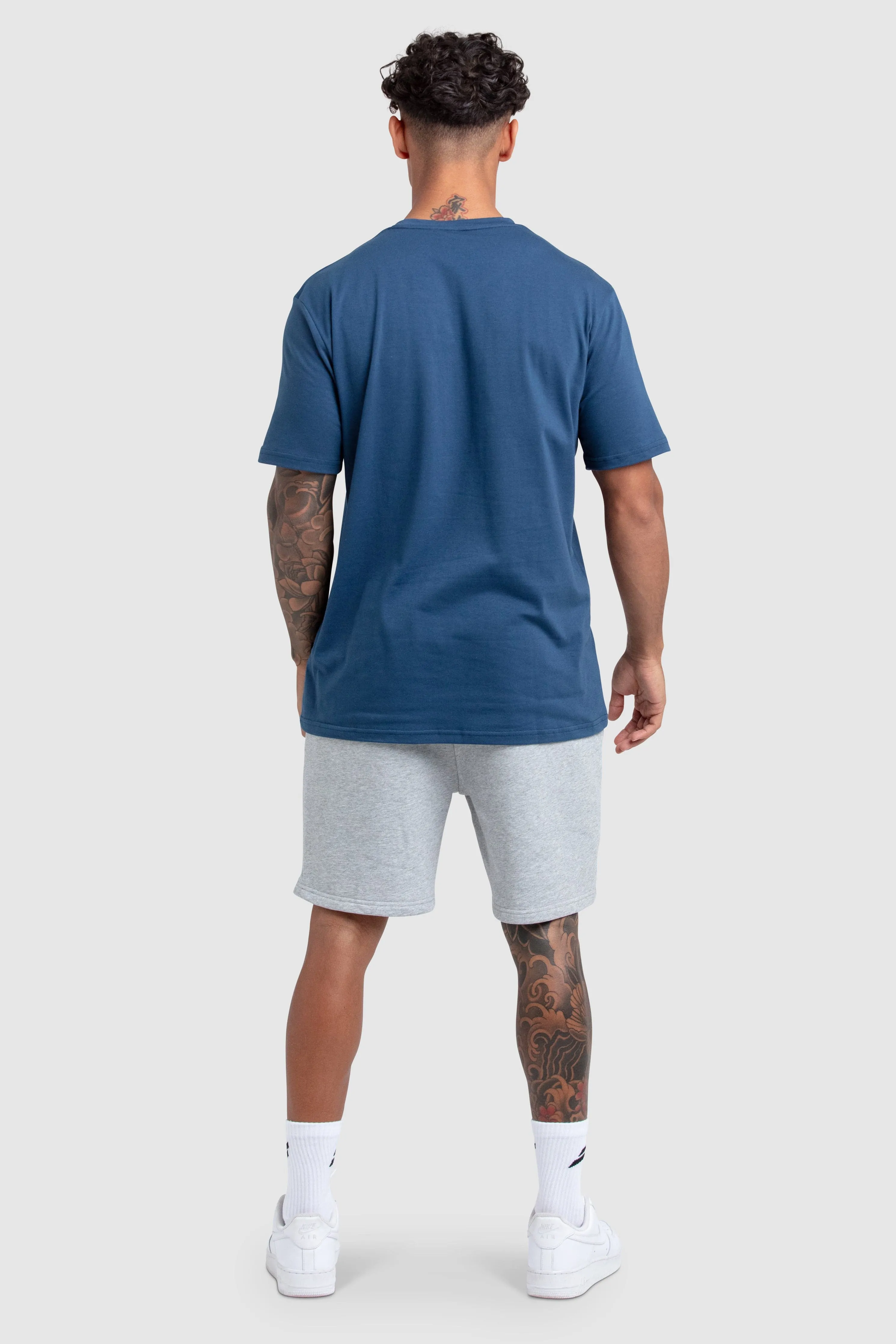 Essential Regular Fit Tee - Space Blue