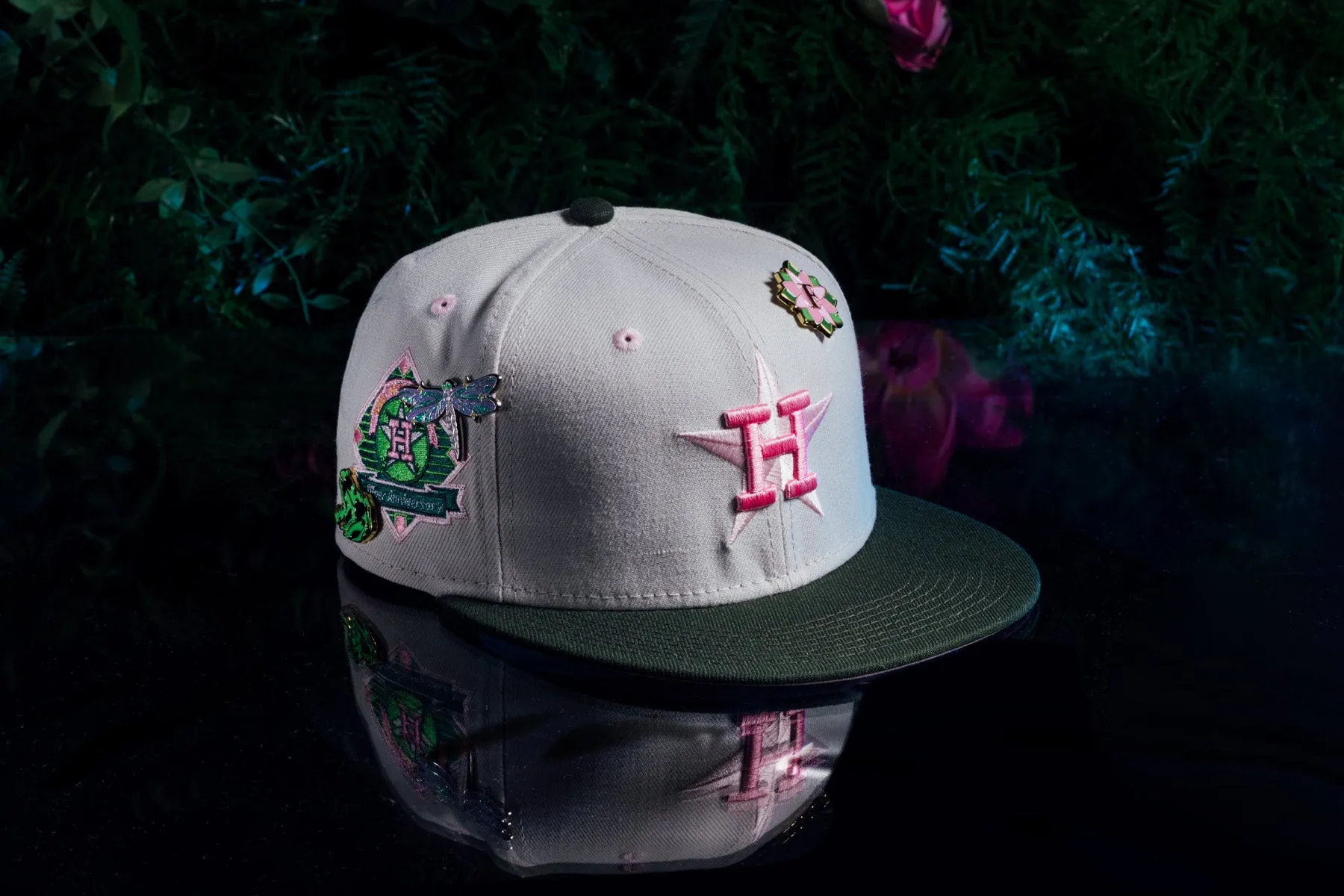 Feature x New Era Lotus 59FIFTY Fitted - Houston Astros