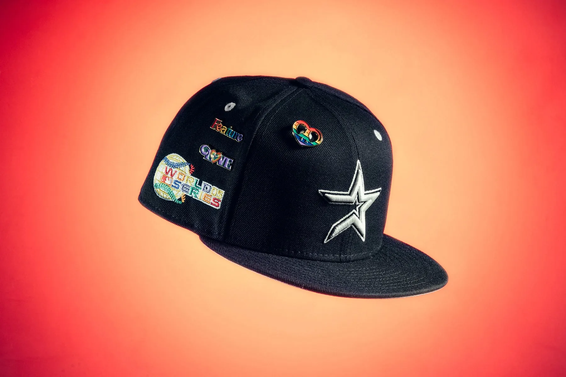 Feature x New Era 'Pride' 59Fifty Fitted - Houston Astros