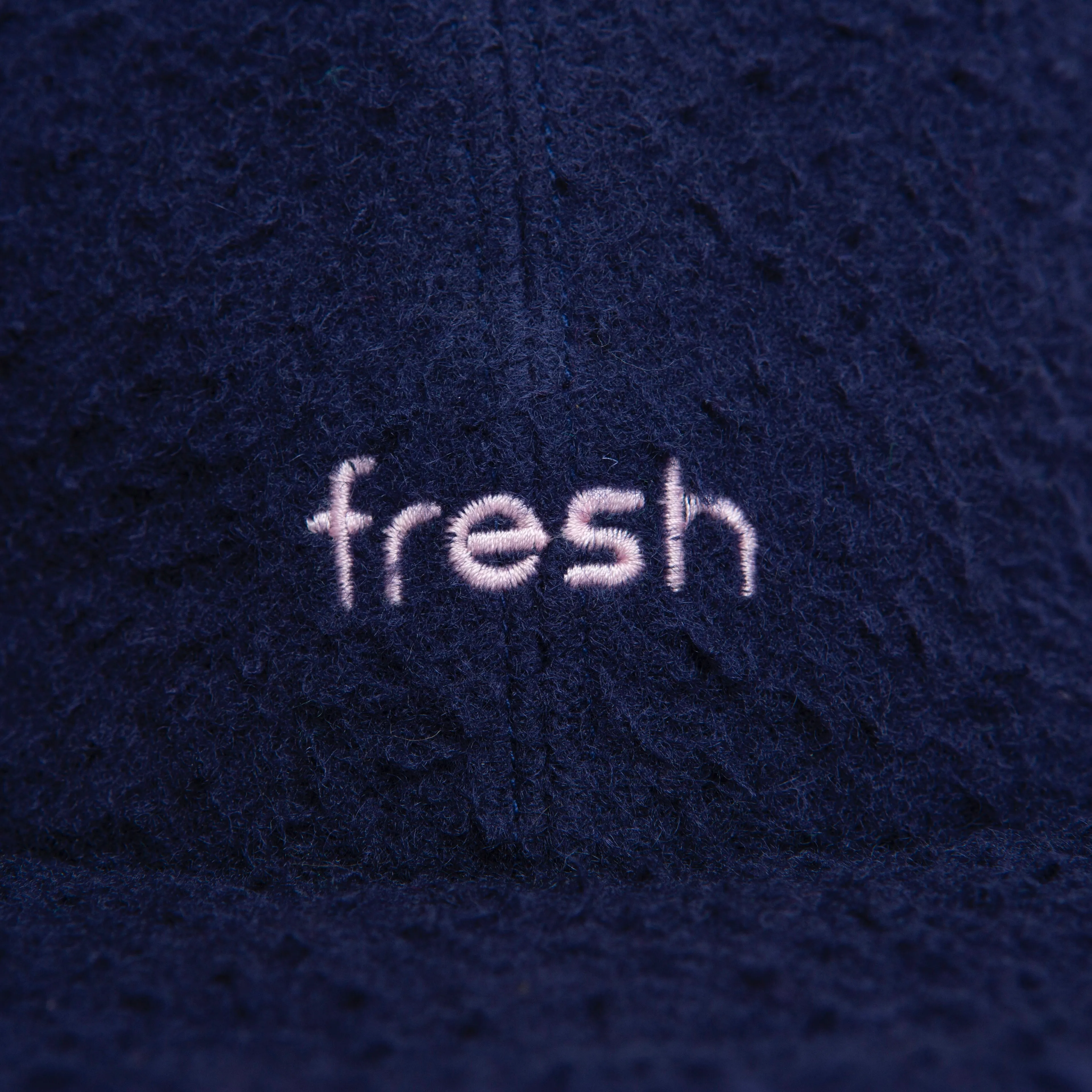 FRESH Casentino Wool Cricket Cap Navy Blue