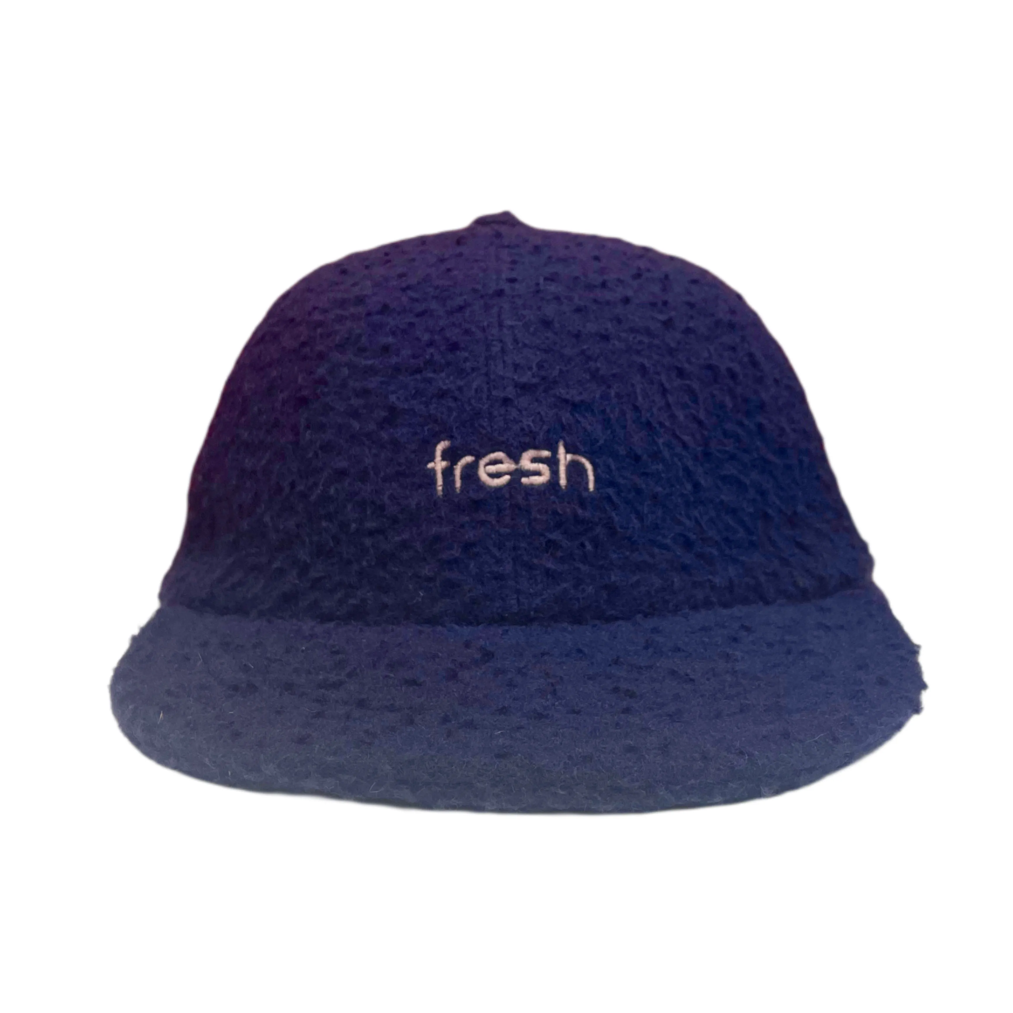 FRESH Casentino Wool Cricket Cap Navy Blue