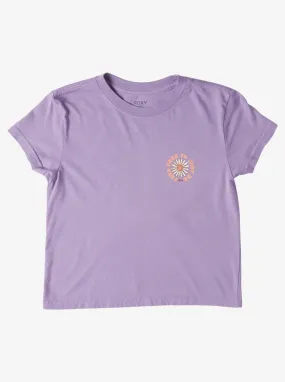 Girls 4-16 Feel Free Boyfriend T-Shirt - Crocus Petal