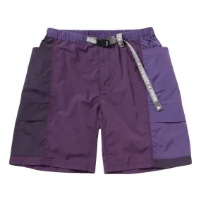 GRAMICCI GRAMICCI x ANDWANDER PATCHWORK WIND SHORT-PURPLE