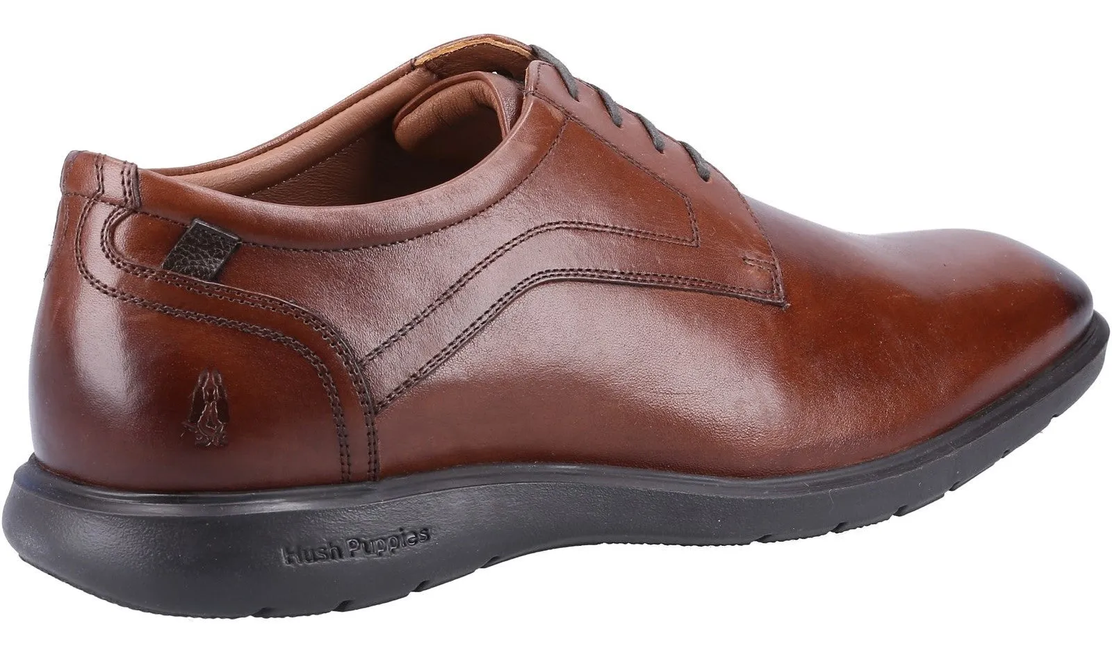 Hush Puppies Amos Mens Leather Lace Up Shoe